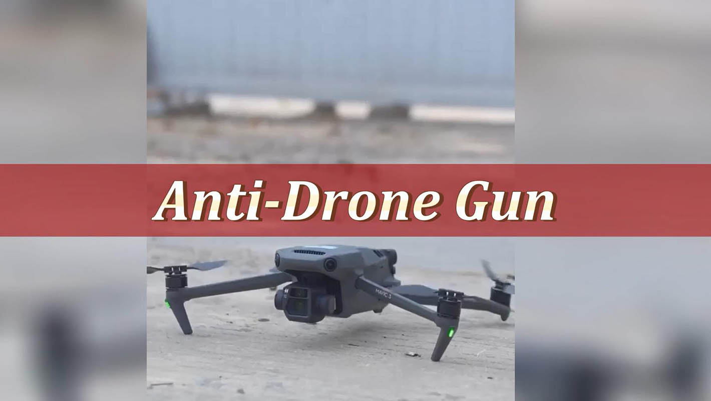 Pistola anti-drone