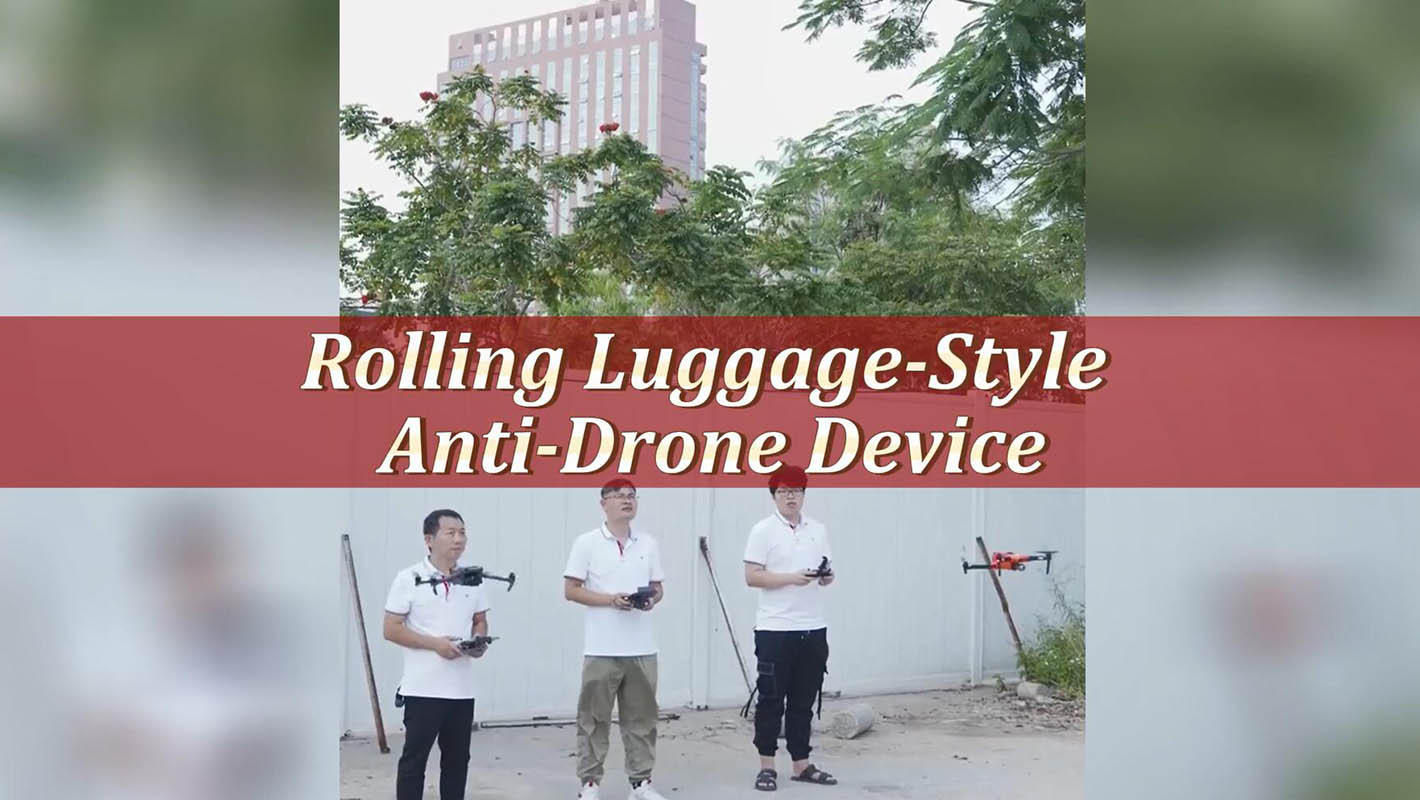 Dispositivo anti-drone stile trolley