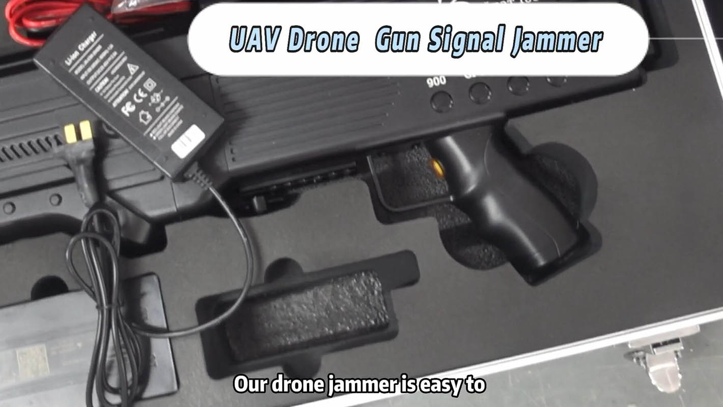 Emittente di disturbo del segnale della pistola drone UAV